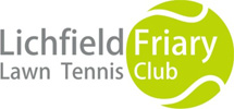 Lichfield Friary Tennis Club logo